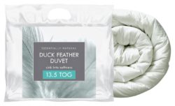 Living - Duck Feather 135 Tog - Duvet - Double